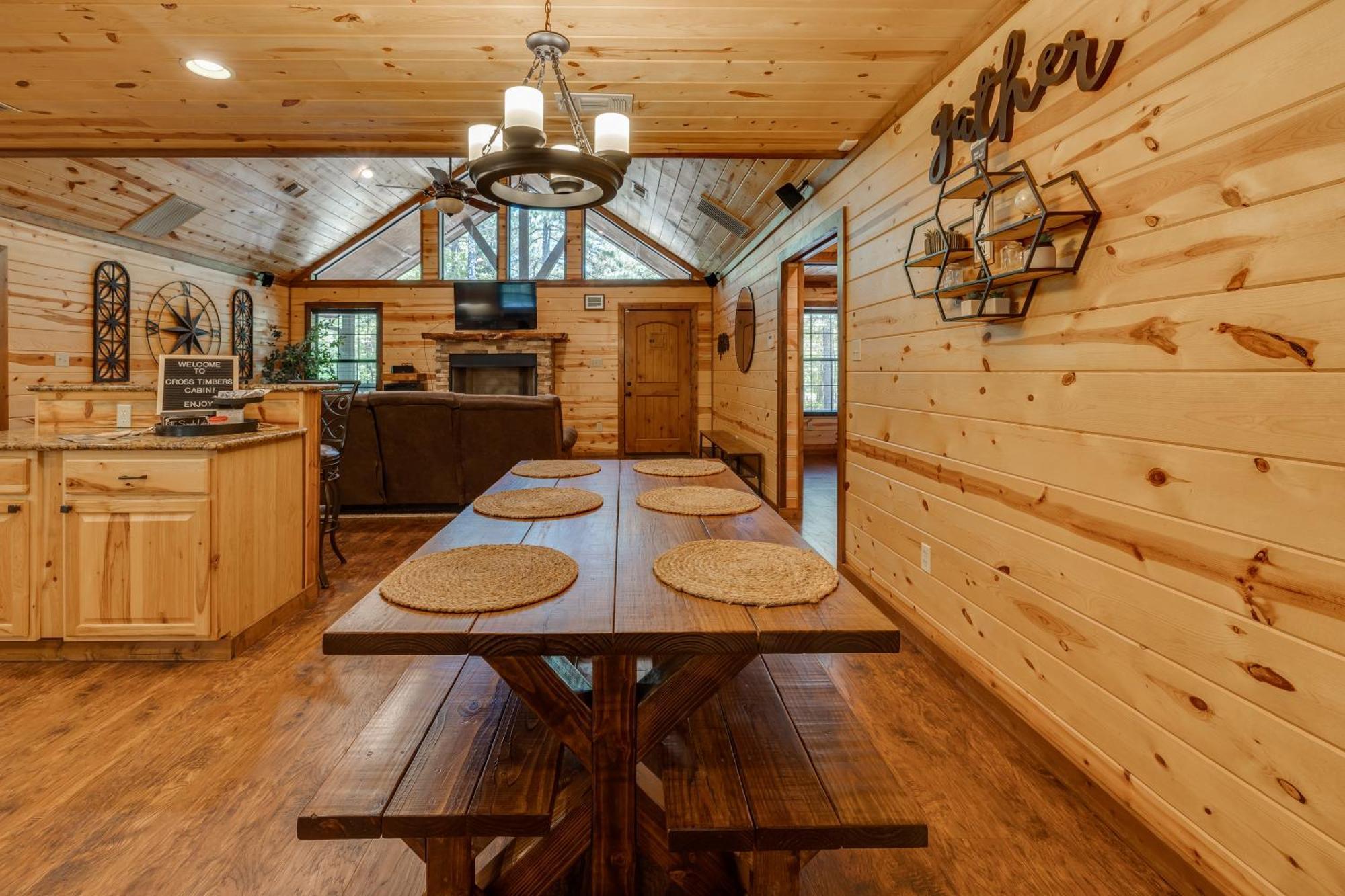 Cross Timbers Cabin On The Grove'S 25-Acres Broken Bow Ngoại thất bức ảnh