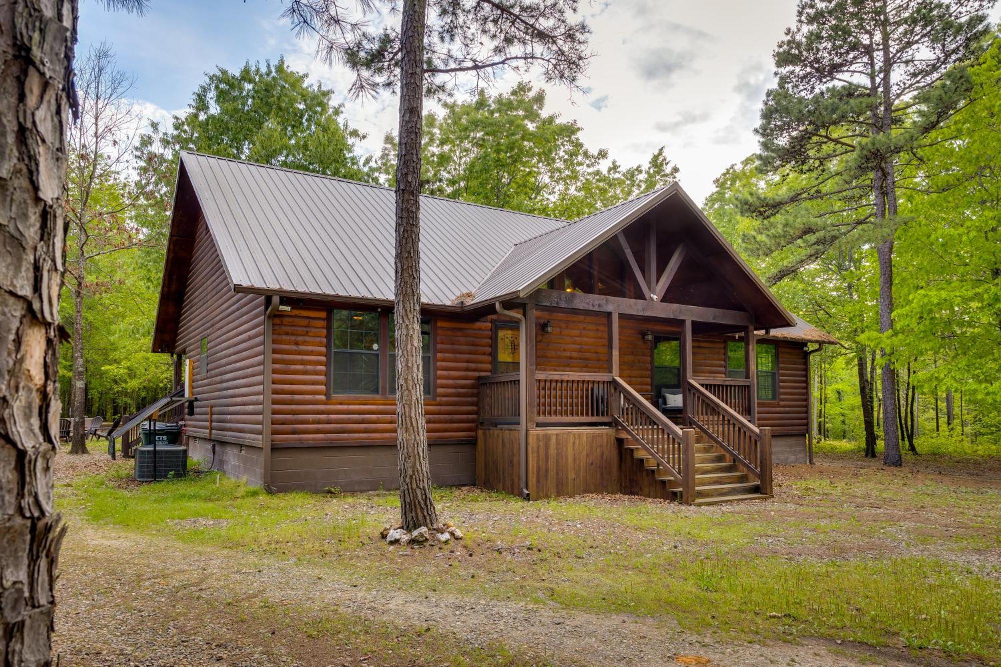 Cross Timbers Cabin On The Grove'S 25-Acres Broken Bow Ngoại thất bức ảnh
