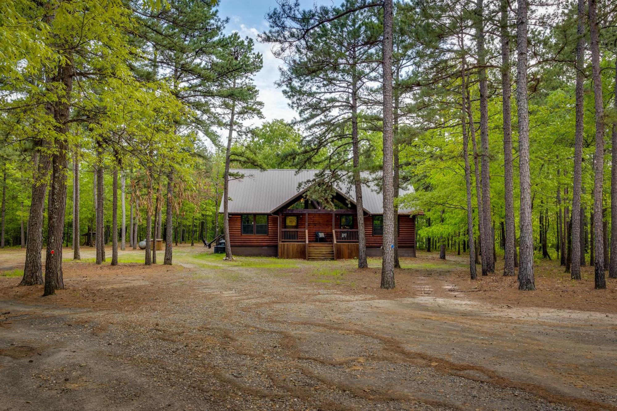 Cross Timbers Cabin On The Grove'S 25-Acres Broken Bow Ngoại thất bức ảnh