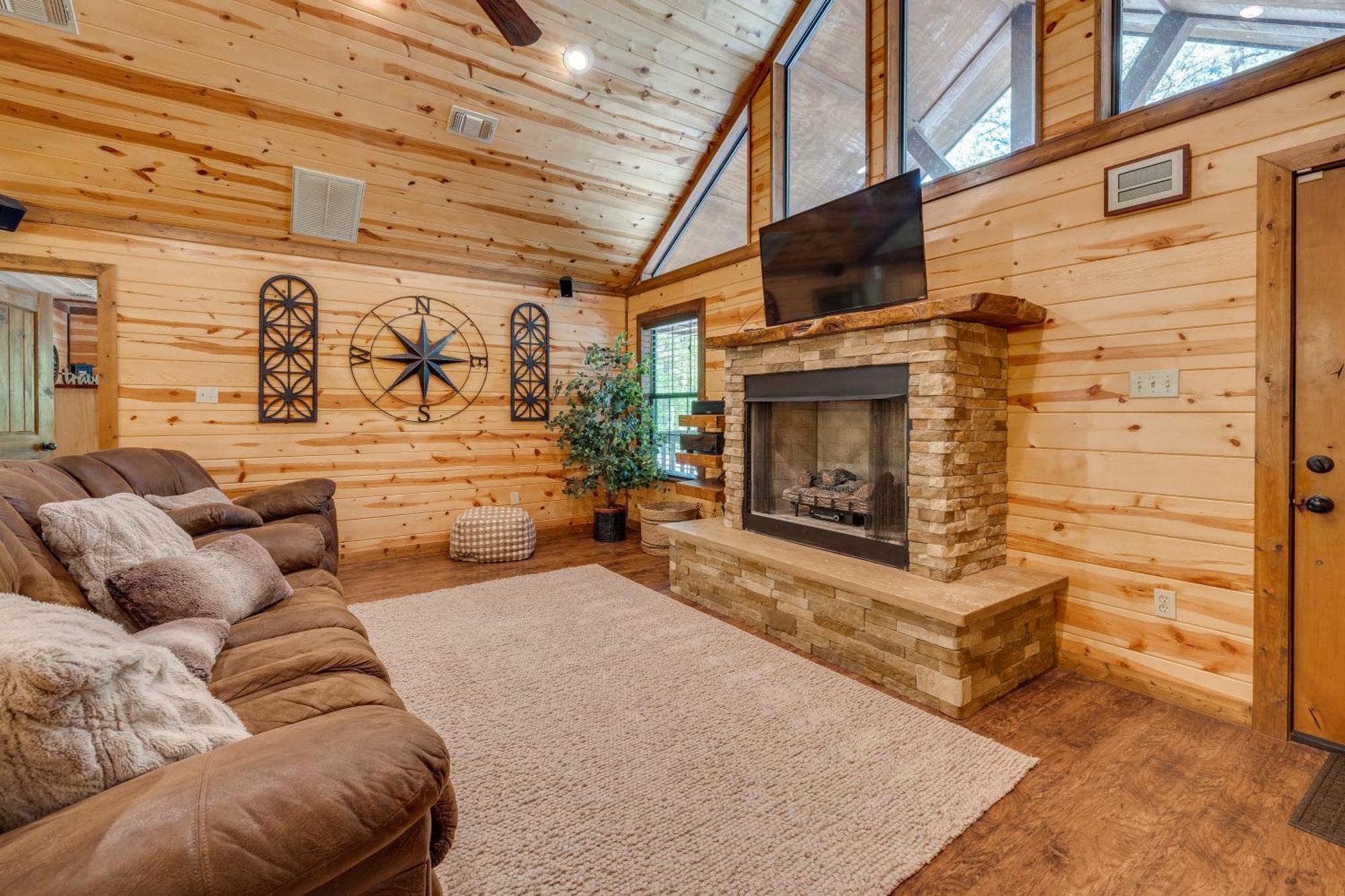 Cross Timbers Cabin On The Grove'S 25-Acres Broken Bow Ngoại thất bức ảnh