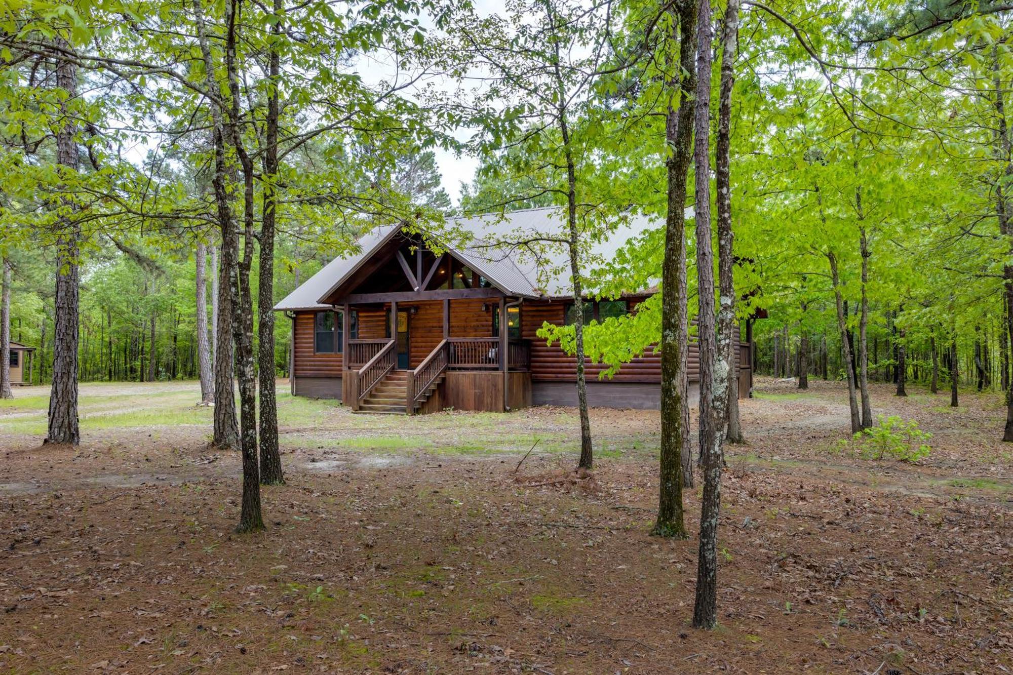 Cross Timbers Cabin On The Grove'S 25-Acres Broken Bow Ngoại thất bức ảnh